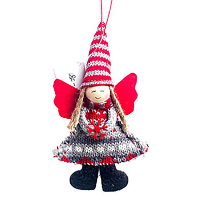 

2019 Christmas Angel Hanging Ornaments Xmas Tree Decorative Pendant Festive Season Decorations