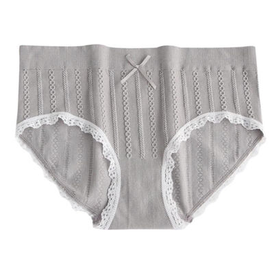 

Panties Women Mid Waist High Elastic Underwear Breathable Seamless Body Slimming Panties ropa interior femenina