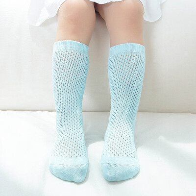 

Baby Girl Socks Toddler Baby Cotton Mesh Breathable Socks Newborn Infant Non-slip Baby Girls Socks