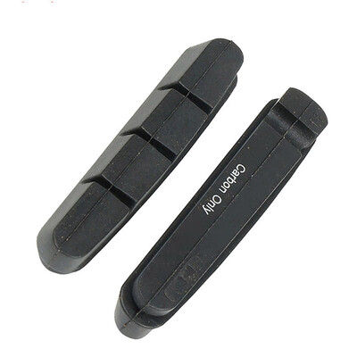 

1 Pair Bike Bicycle Brake Pads Rubber For Carbon Fiber Wheel Rim 55mm