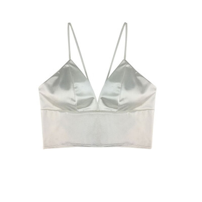 

Summer Sexy Women Short Bralette Low Cut Top Bandage Bra Cutaway Tank Tops Women Tanks