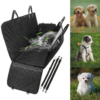 

Dog Cat Seat Covers Waterproof Dog Seat Cover with Mesh Visual Window