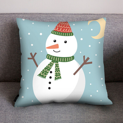 

Tailored Print Pillow Case Polyester Sofa Car Cushion Cover Home Decor