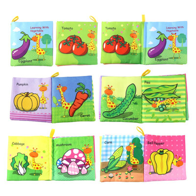 

Baby Soft Books Infant Early Cognitive Development Early Education Cloth Books Baby Goodnight Cloth Book Activity Book New Hvlv