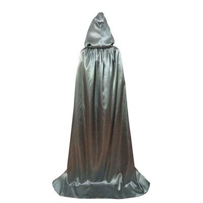 

Silk Cloth Five-Color Elf Cloak Adult Halloween Robe Decoration Holiday Party DIY Sleeve Brown Black Purple Red Cool Master