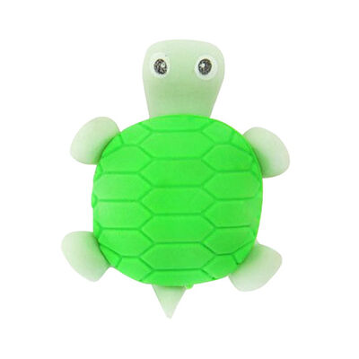 

Student Tortoise Pencil Rubber Eraser Lifelike Cartoon Turtle Shape Eraser School Office Random Color
