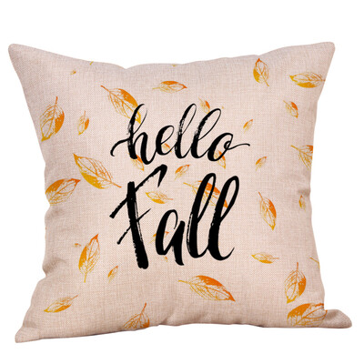 

JPGIF Halloween Home Car Bed Sofa Decorative Letter Pillow Case Cushion Cover