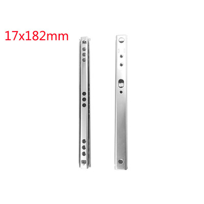 

Toponeto New Drawer Runners Groove Ball Bearing 17mm All Sizes