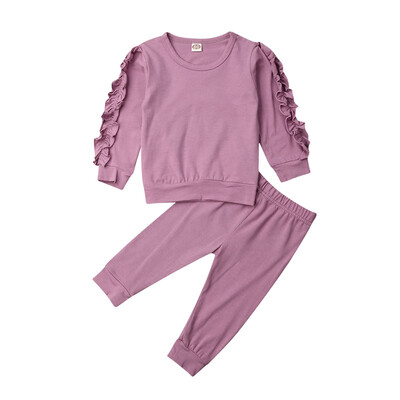 

Toddler Baby Kids Girl Clothes Top T-shirt Pants Leggings Outfits 3PCS Sets