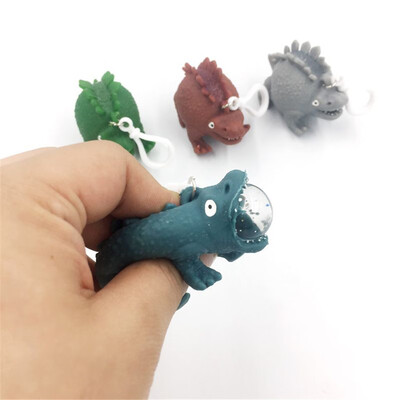 

YIWULANovelty Dinosaur Stress Ball Sticky Dinosaur Stress Relief Decompression Toy