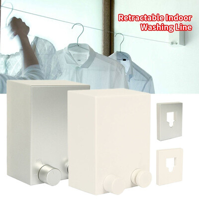 

Willstar Retractable Clothesline Drying Lines Adjustable Clothing Rope Wall Mounted for Indoor Outdoor