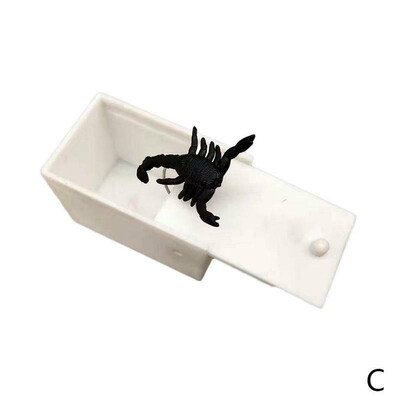 

Halloween Wooden Prank Trick Practical Joke Home Office Scare Toy Box Gag Spider Mouse Kids Funny Gift April Fools Day gift