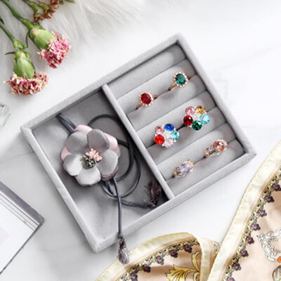 

New Drawer Diy Jewelry Storage Tray Ring Bracelet Gift Box Jewellery Organizer Earring Holder Small Size Fit Most Room Space