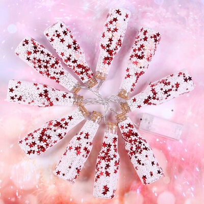 

2020 New Luminous Wishing Bottle Christmas Tree Decoration LED Light String