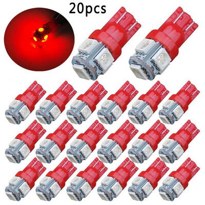 

20x Auto Car Accessories Interior LED Lights For License Plate Luggage Dashboard