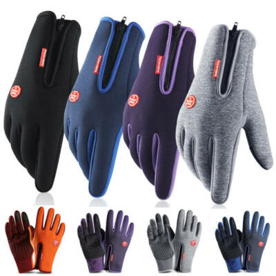 

Men Women Winter Touch Screen Gloves Windproof Waterproof Outdoor Sport Driving
