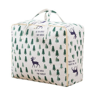 

Portable Large Simple Clothes Organizer Durable Storage Bag Quilt Blanket Sock Stuff Container Bedding Tidy Case Folding Bags