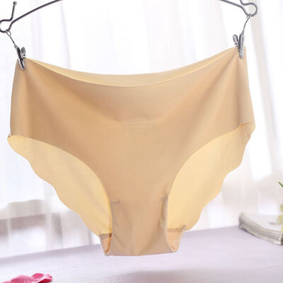 

2018 Hot Sale Fashion Women Seamless Ultra-thin Solid Underwear Girls s Panties Intimates Breathable briefs drop shipping V2