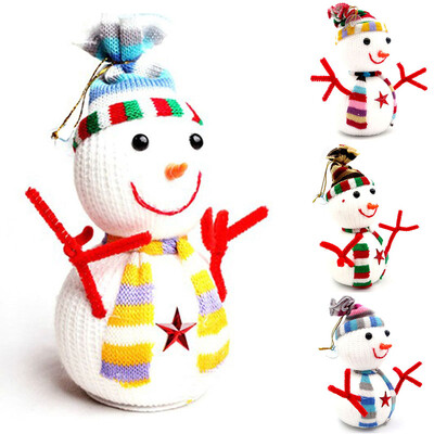 

Christmas Doll Santa Claus Snowman Family Ornament Home Decoration Xmas Gift AU