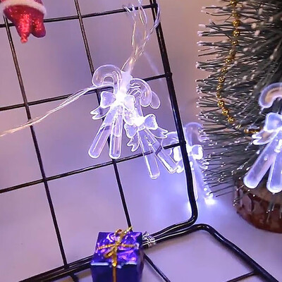 

Tailored LED String Light Outdoor Fairy Transparent Crutch Lawn Christmas Party Lamp Bulb