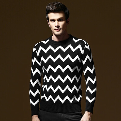

Toponeto Mens New Autumn Winter Casual Long Sleeve Knitting Sweaters Tops Blouse