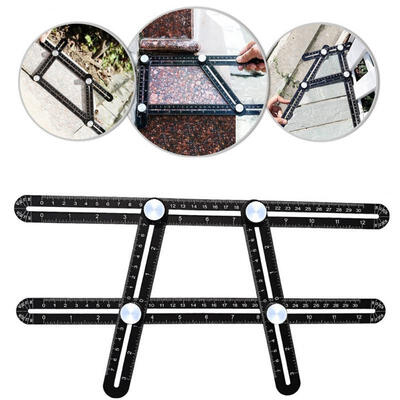 

Useful 12269&quot Measuring Template Tool Universal Angularizer Ruler Multi Angle Part
