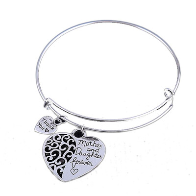 

Europe&the United States Retro Sculpture Letters Pattern Friendship Bracelet