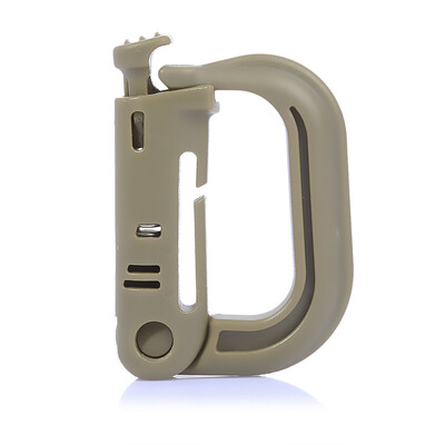 

EDCGEAR D-Ring Tactical Backpack Shackle Clip Locking Outdoors Tool