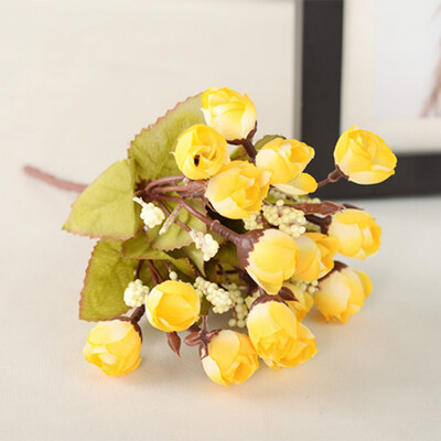

15 Flower Heads Camellia Magnolia Floral Wedding Peony Bouquet Hydrangea Home Party Decor