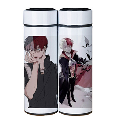 

CAR-TOBBY Anime My Hero Academia 350ml Thermos Vacuum Cup Water Bottle Mug Cosplay Gift