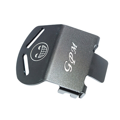 

Siaonvr Aluminum FR Gear Box Bottom Protector Mount SMILE FACE For TraxxasTRX4 RC Car