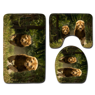 

〖Follure〗3pcs Non-Slip Bath Mat Bathroom Kitchen Carpet Doormats Decor