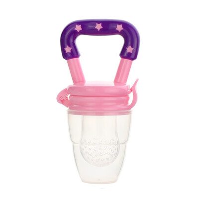 

Dummy FDA Approved Silicone Baby Fresh Fruit Feeder Baby Pacifier Food Feeder with Silicone Pouches