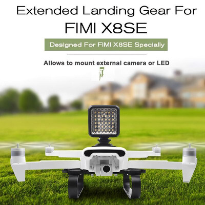 

STARTRC Extended Landing Gear Set for FIMI X8SE RC Drone Quadcopter Allow to Mount External Camera LED Light