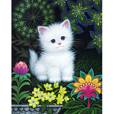

Gobestart 5D Embroidery Paintings Rhinestone Pasted DIY Diamond Painting Cross Stitch