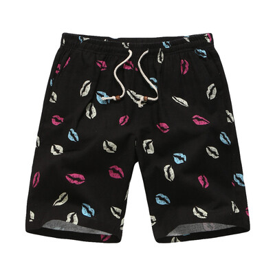 

Gobestart Mens Fashion Printing Splicing Multi-Pocket Overalls Shorts Fashion Pant