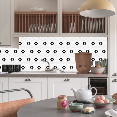 

Toponeto Bathroom Kitchen Waterproof Self-Adhesive Stickers Mosaic Tile Sticker