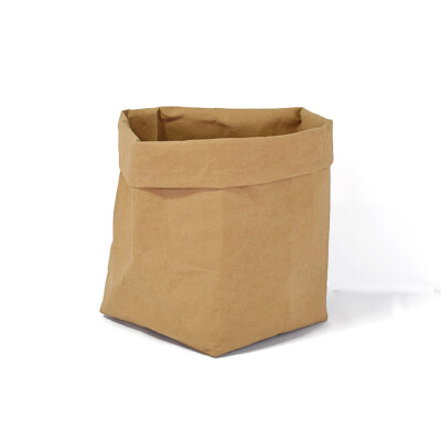 

Storage Bag of Fruit&Vegetable Kraft Paper Garlic Onion Plant Flower Pot Bag Basket Home Storage Organization