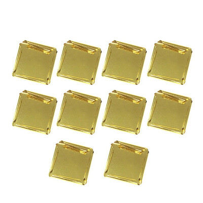 

10PC 24K Gold Leaf Edible Foil Sheets For Cake Decoration Tools Facial Mask Arts Crafts Paper Real Gold Foil Gilding Accessories