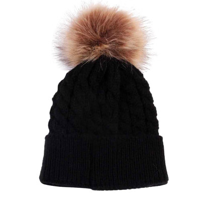 

2018 Children Winter Hat For Girls Hat Knitted Beanies Cap Brand New Thick Baby Boy Cap Baby Girl Winter Warm Hat