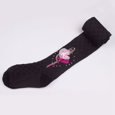 

Children Girls Spring Autumn Sweet Ballet Dance Stockings Kids Girls Cotton Knitted Tights Cute Lace Girl Velvet Stockings