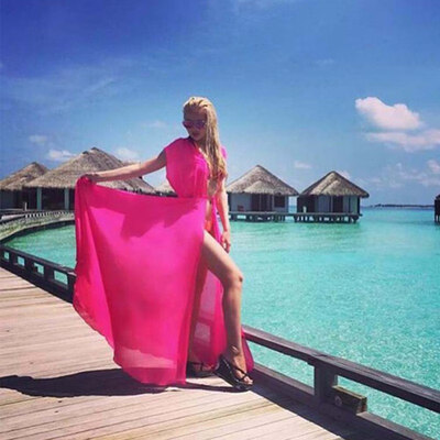 

Summer Sexy Women Loose Chiffon Cardigan Bathing Suit Swimsuit Cover Up Beach Swimwear