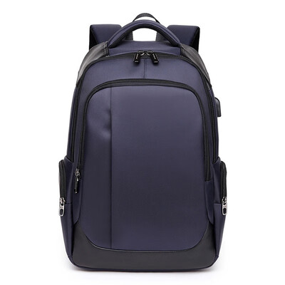 

2018 new business Water Resistant backpack with USB Charging Port College Student School Bag Unisex