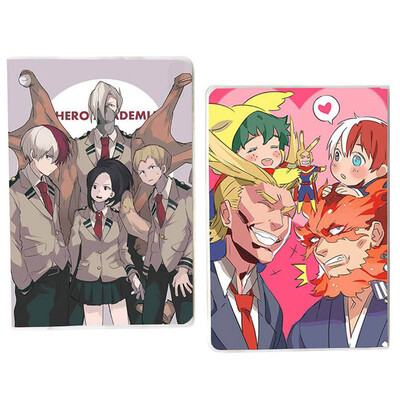 

redCherry Anime My Hero Academia Notebook Diary Stationery Notepad Cartoon Writing Notebook