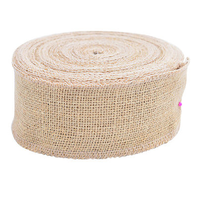 

Ribbon Wrap Wide Linen Roll Burlap For Wedding Home DecorationChristmas DIY Crafts