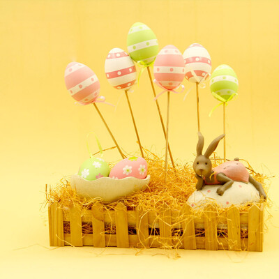 

YIWULA1Bag Toys Filled Easter Eggs DIY Decor Favors Toy