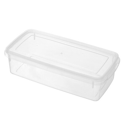 

Gobestart Single Layer Refrigerator Airtight Food Storage Containers Crisper Plastic Box