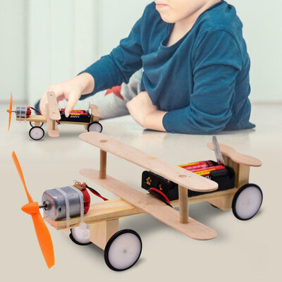 

Tailored DIY Childrens Science Education Experiment Toys Electric Glider Aircraft Model