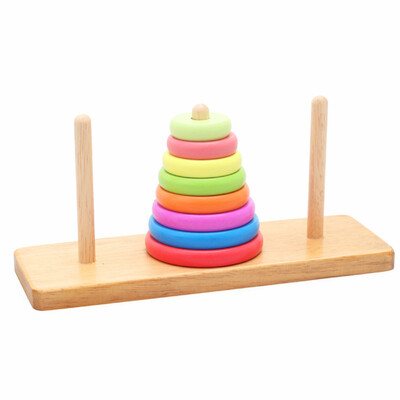 

YIWULA Children Baby Puzzle Intelligence Baby Kids Wooden Educational Toy Matching