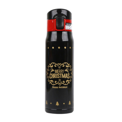 

Christmas elements Double Walled Vacuum Insulated Travel Coffee Mug Stainless Steel Flask Sports Water Bottle